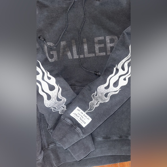 Gallery dept flame hoodie - Picture 2 of 11